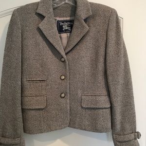 Burberry’s of London tweed blazer, women’s vintage